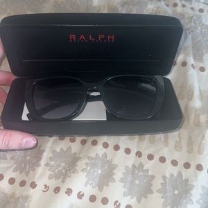 Black Ralph lauren sunglasses barley worn